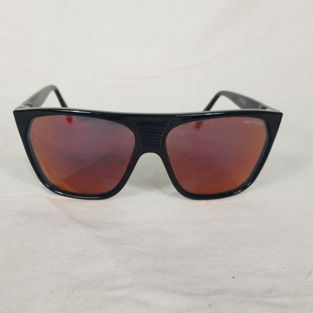 Julbo Cortina Sunglasses Unisex Black Red Mirror Spectron 3CF Retro Sport